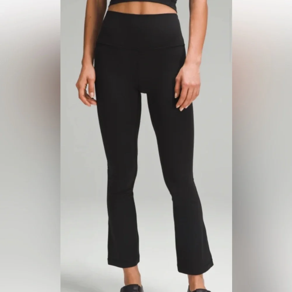 lululemon athletica Black High-Rise Flare Leggings